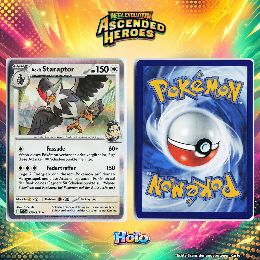 Aokis Staraptor Holo ASC 170/217
