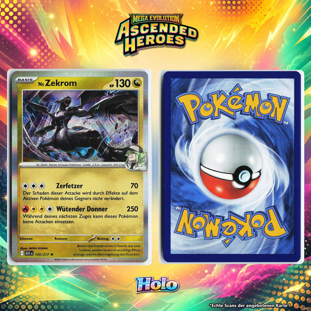 Ns Zekrom Holo ASC 155/217