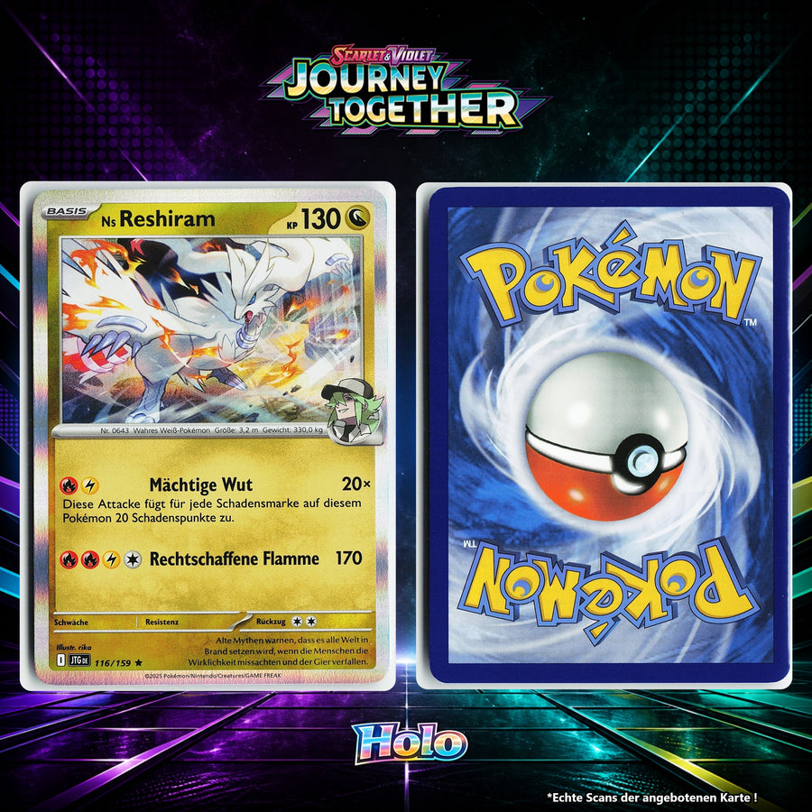 Ns Reshiram Holo JTG 116/159