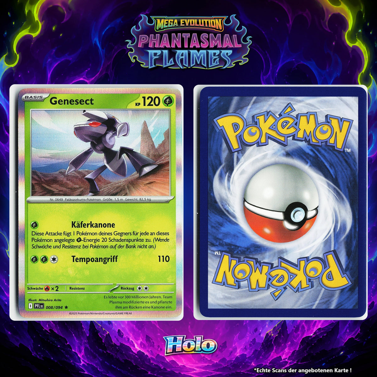 Genesect Holo PFL 8/94