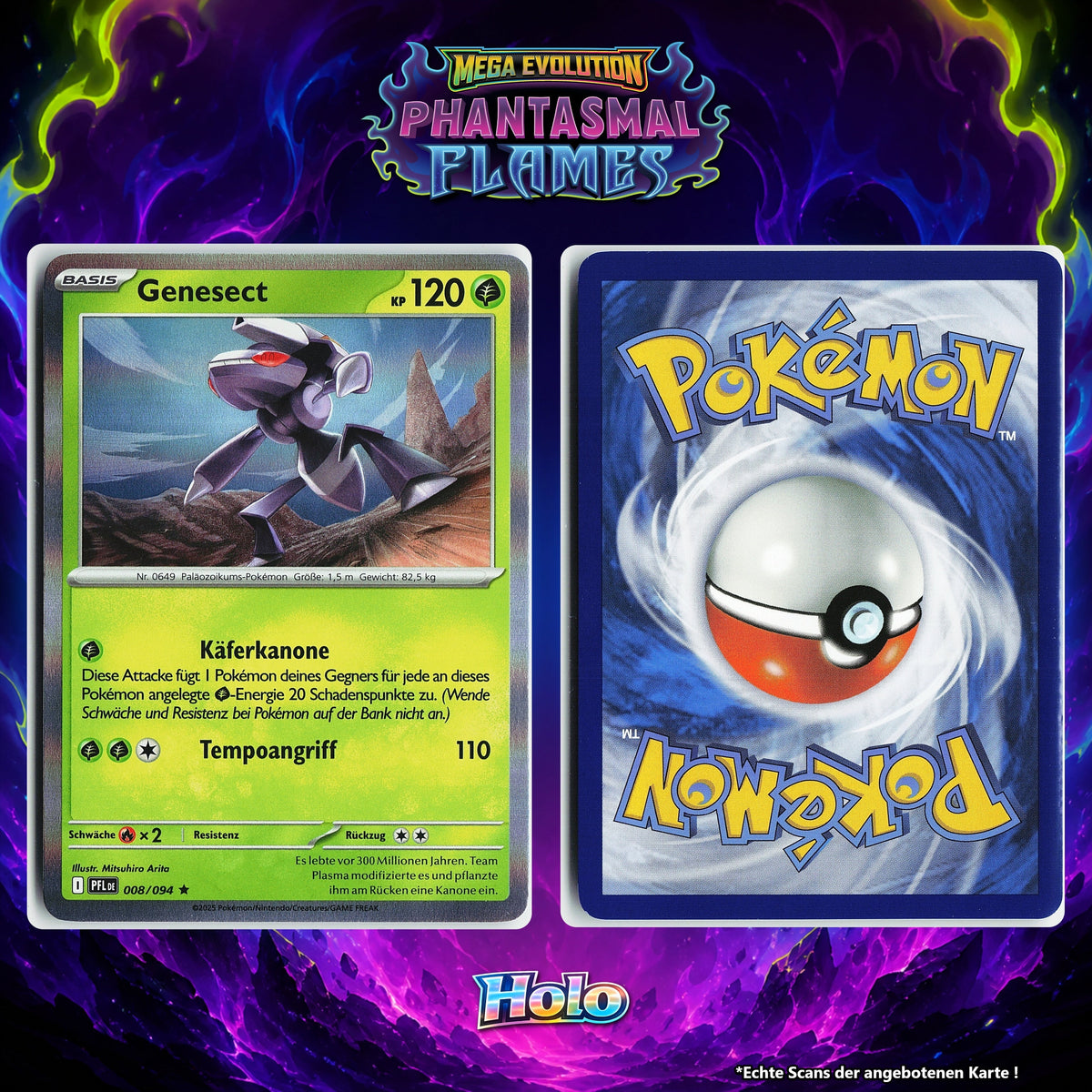 Genesect Holo PFL 8/94