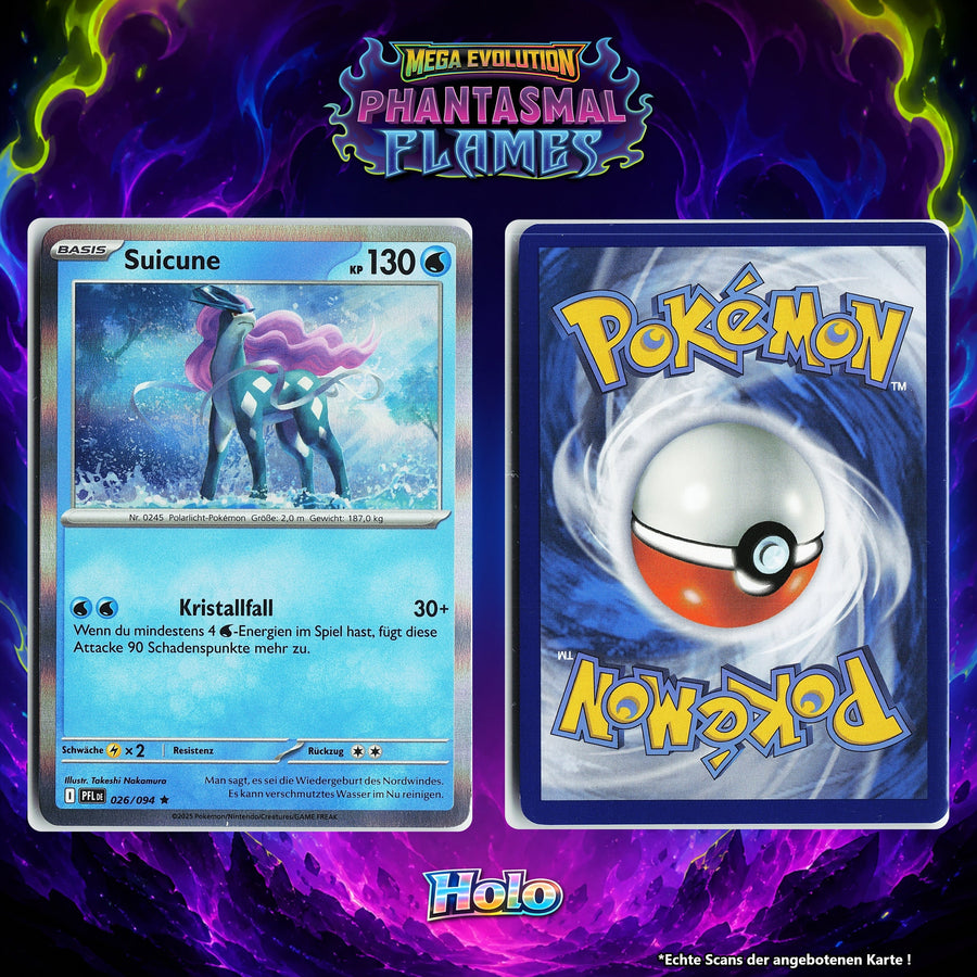 Suicune Holo PFL 26/94