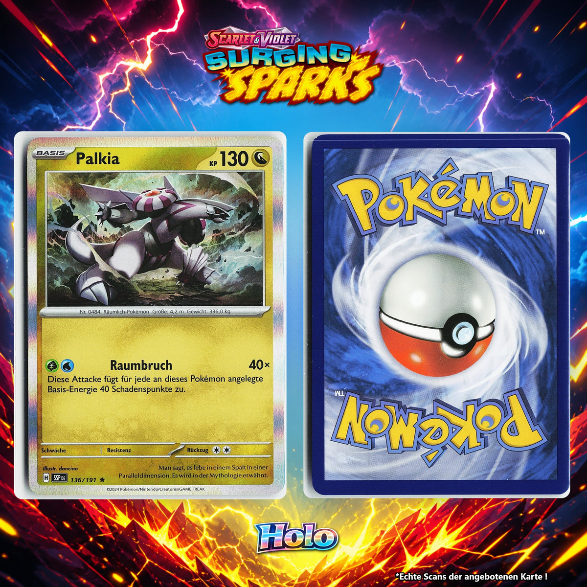 Palkia Holo SSP 136/191