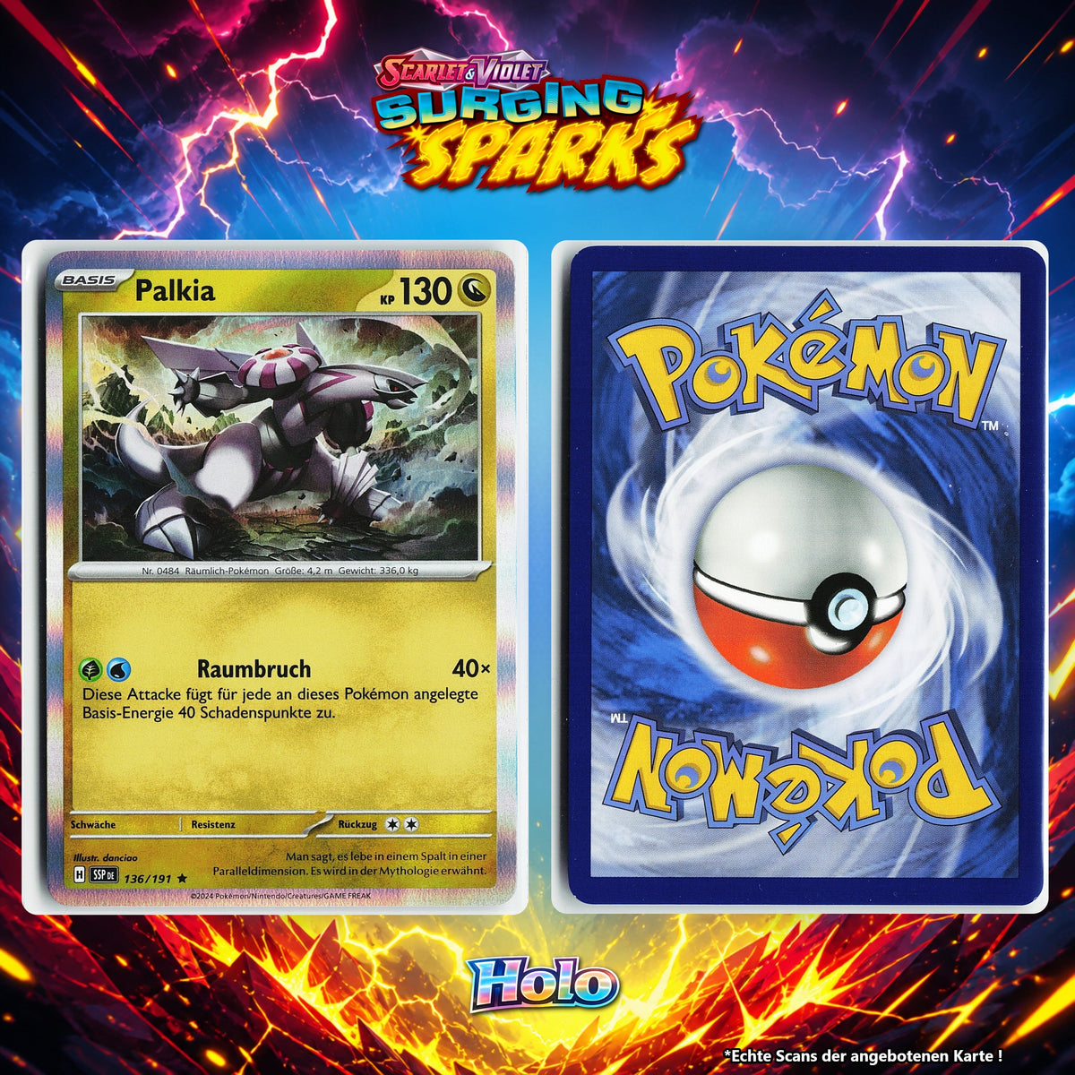 Palkia Holo SSP 136/191