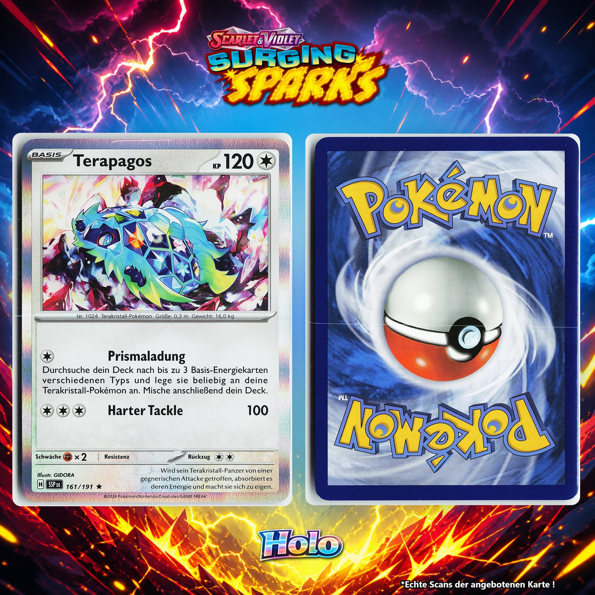 Terapagos Holo SSP 161/191