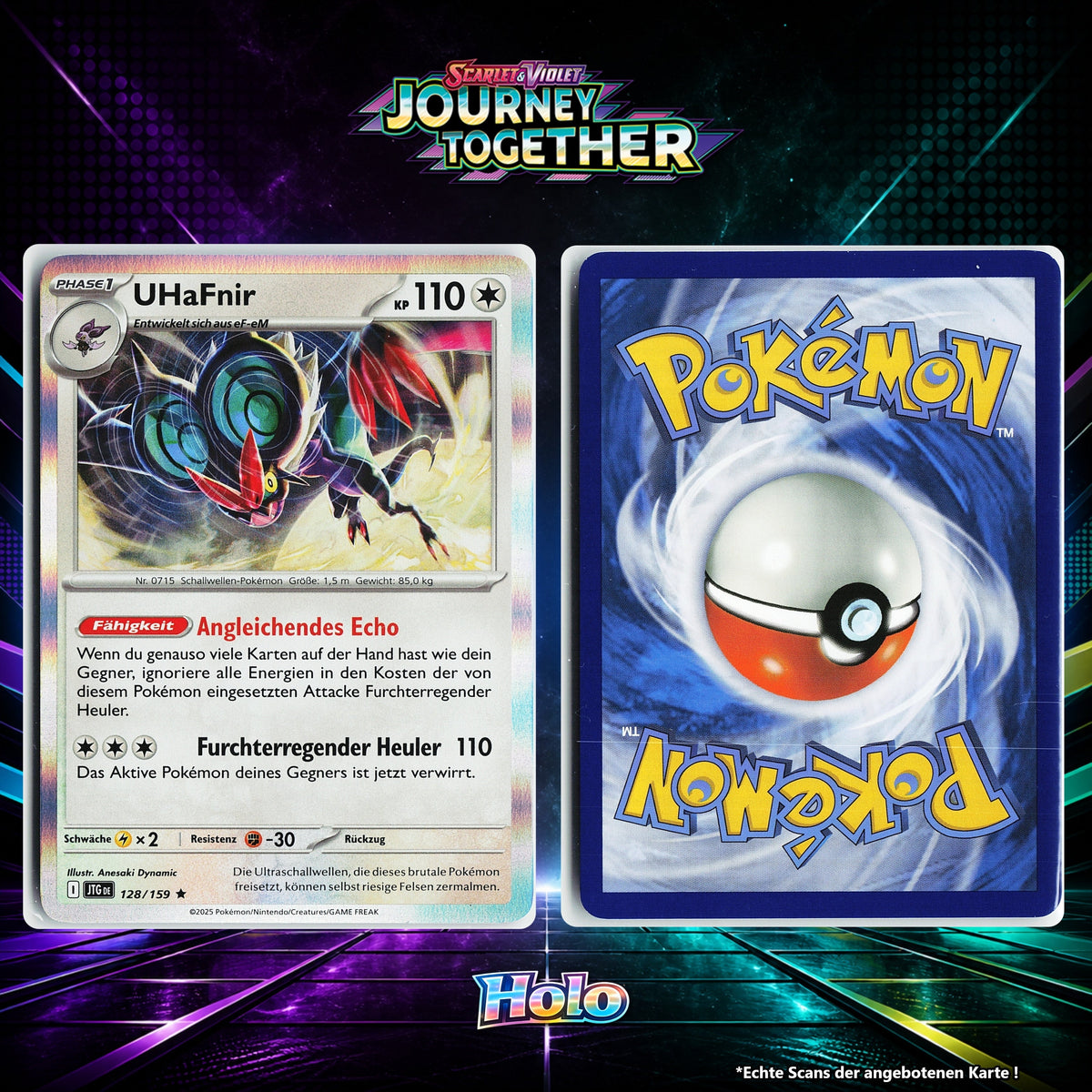 UHaFnir Holo JTG 128/159