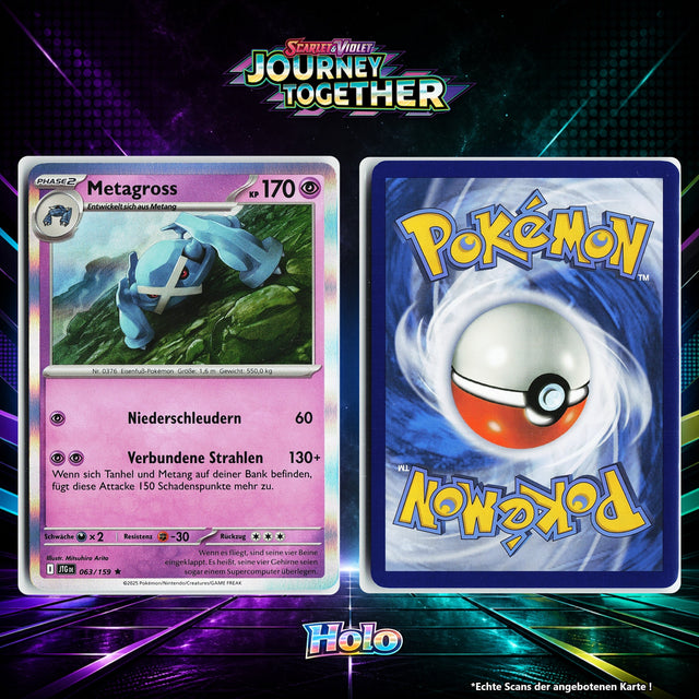 Metagross Holo JTG 63/159