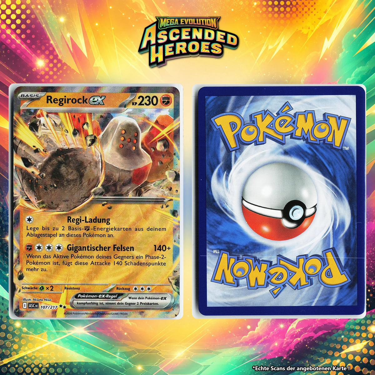 Regirock ex front