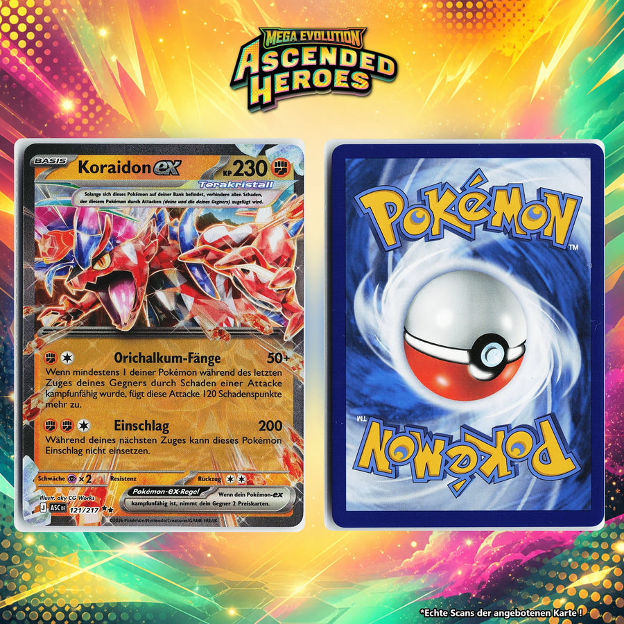 Koraidon ex Normal ASC 121/217