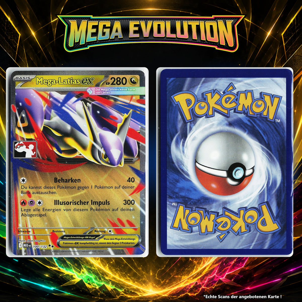 Mega Latias ex Normal MEG 100/132