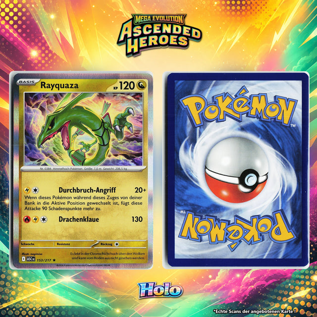 Rayquaza Holo ASC 153/217