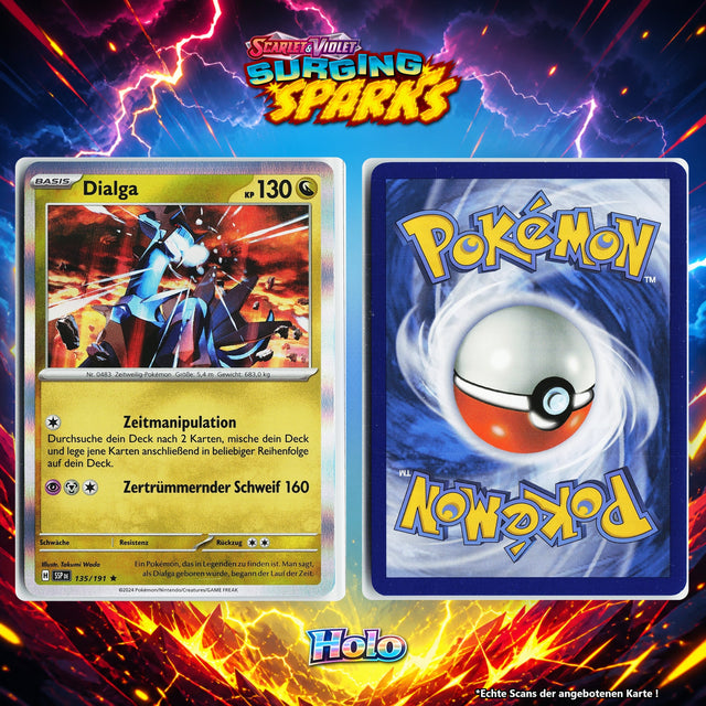 Dialga Holo SSP 135/191