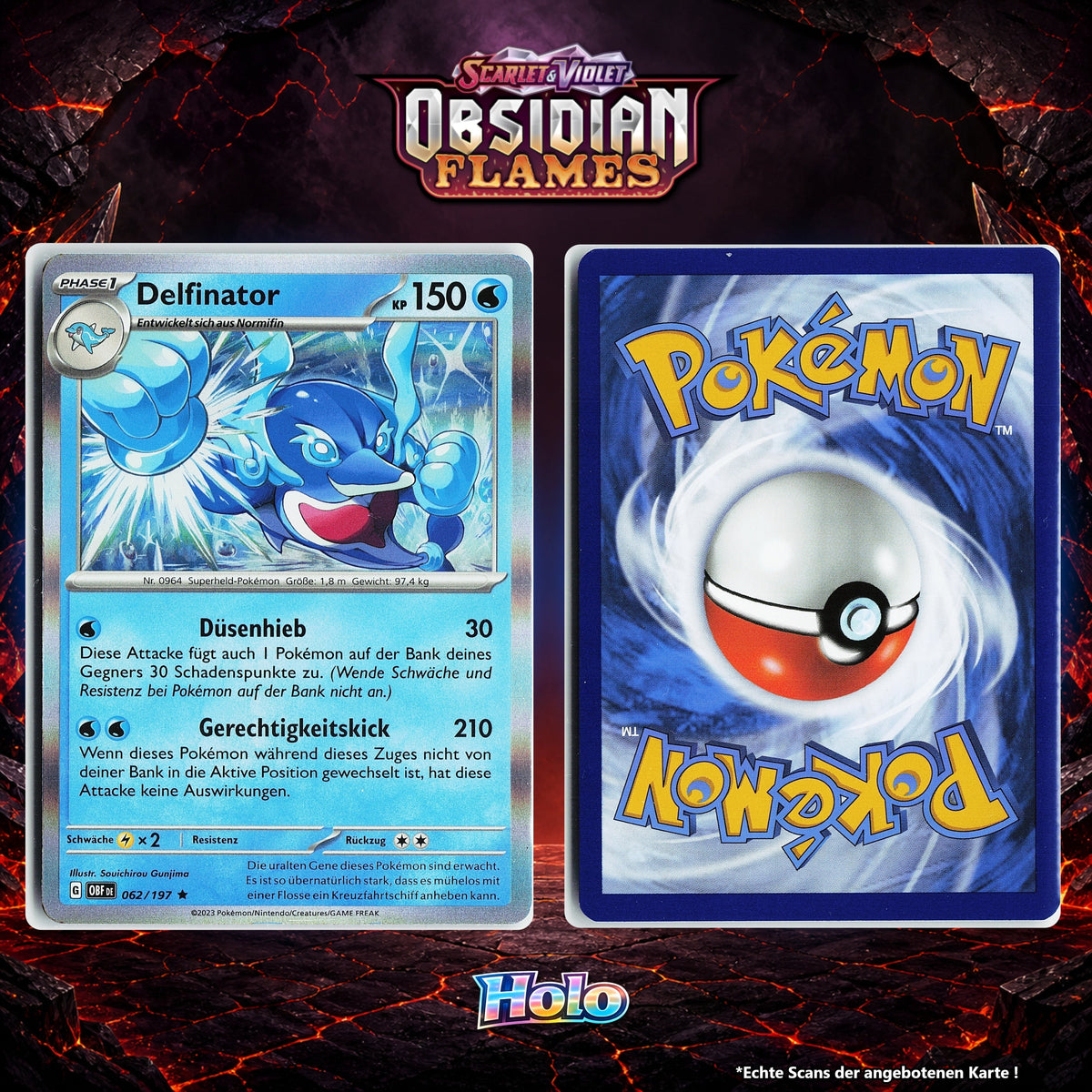 Delfinator Holo OBF 62/197