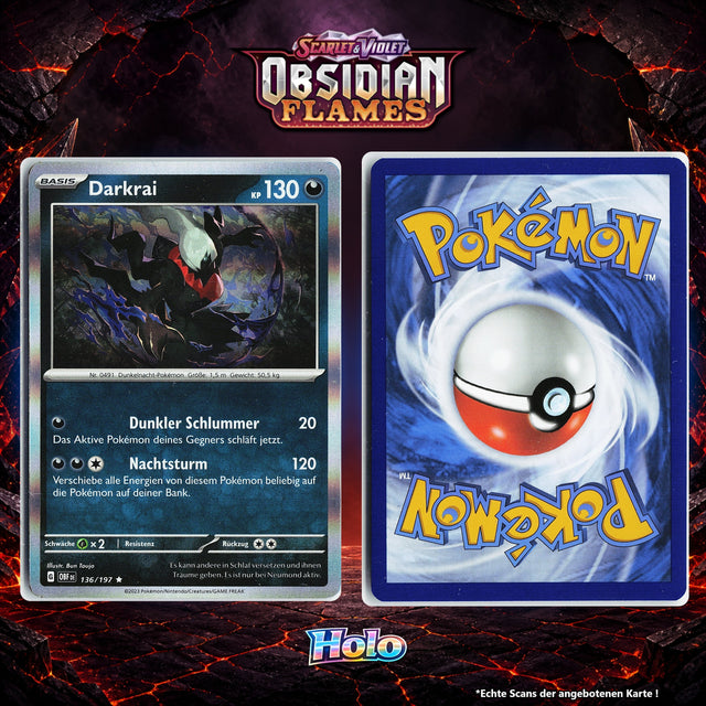 Darkrai Holo OBF 136/197