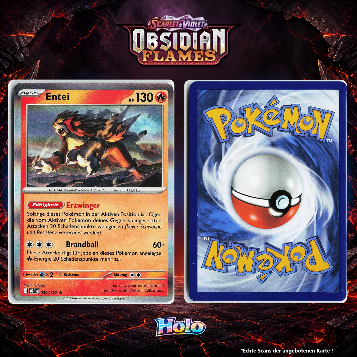 Entei Holo OBF 30/197
