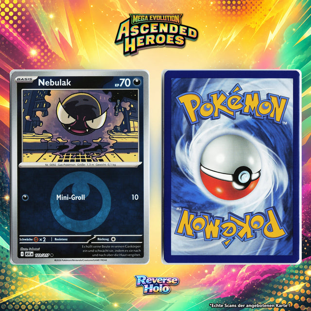 Nebulak Reverse Holo Energy-Pattern ASC 123/217