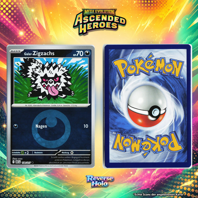 Galar Zigzachs Reverse Holo Energy-Pattern ASC 130/217
