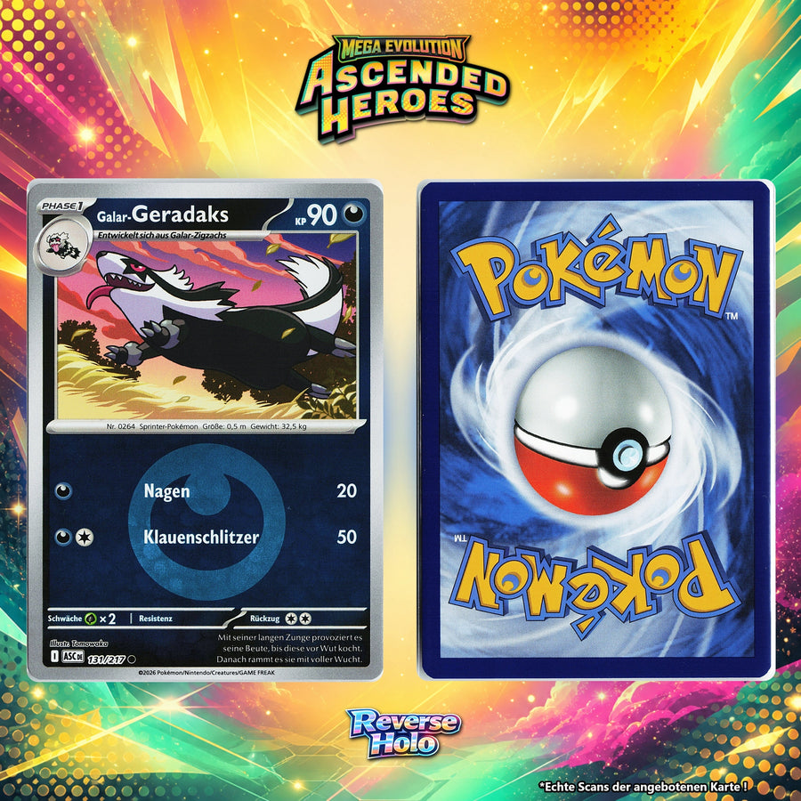 Galar Geradaks Reverse Holo Energy-Pattern ASC 131/217