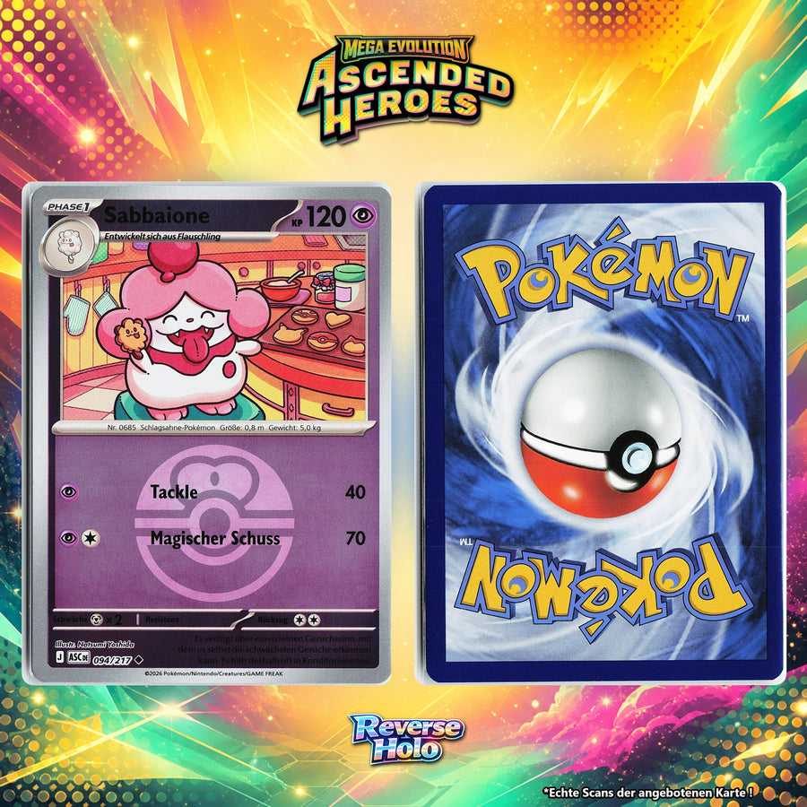 Sabbaione Reverse Holo Pokeball ASC 94/217