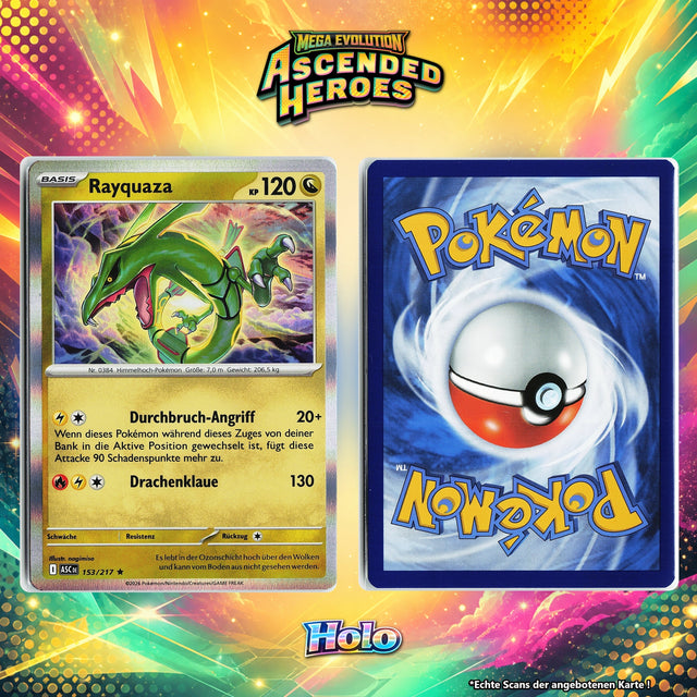 Rayquaza Holo ASC 153/217