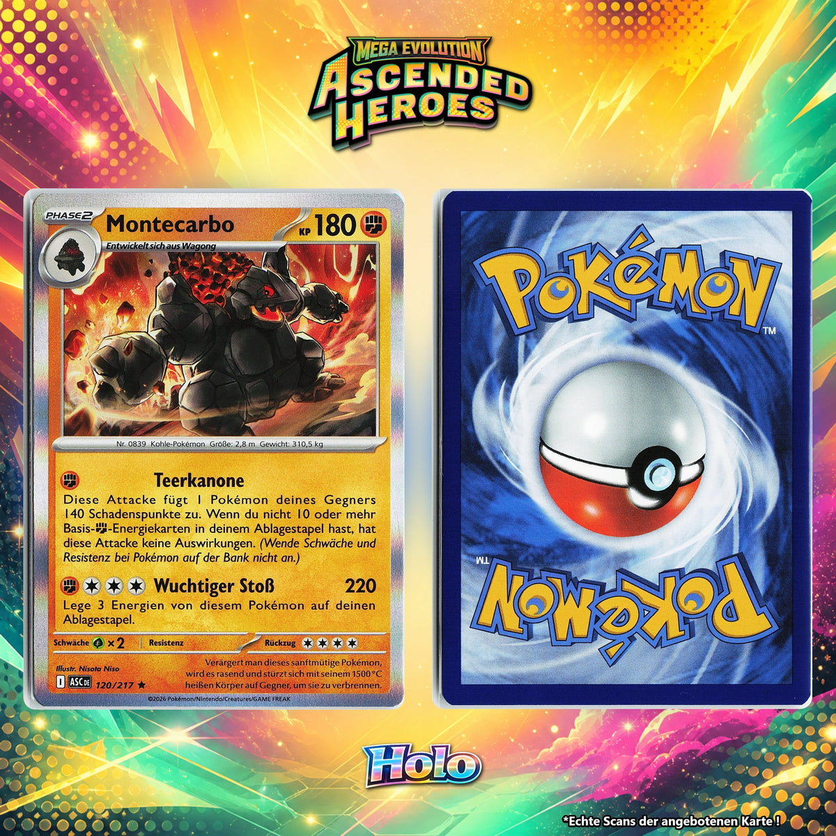 Montecarbo Holo ASC 120/217