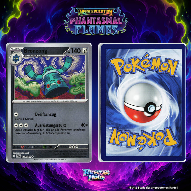 Bronzong Reverse Holo PFL 72/94
