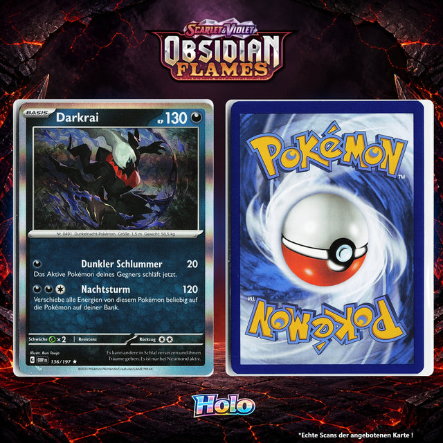 Darkrai Holo OBF 136/197