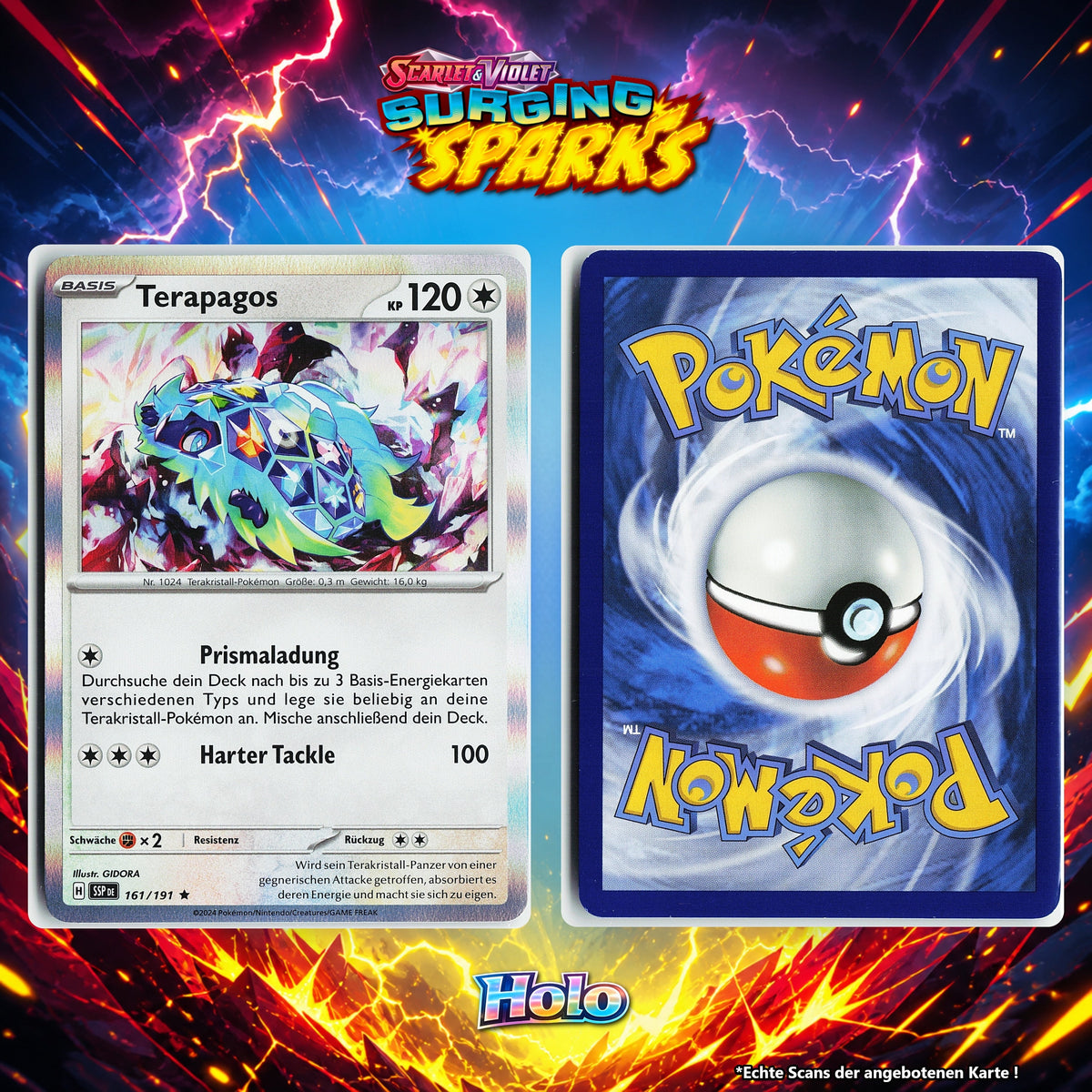 Terapagos Holo SSP 161/191