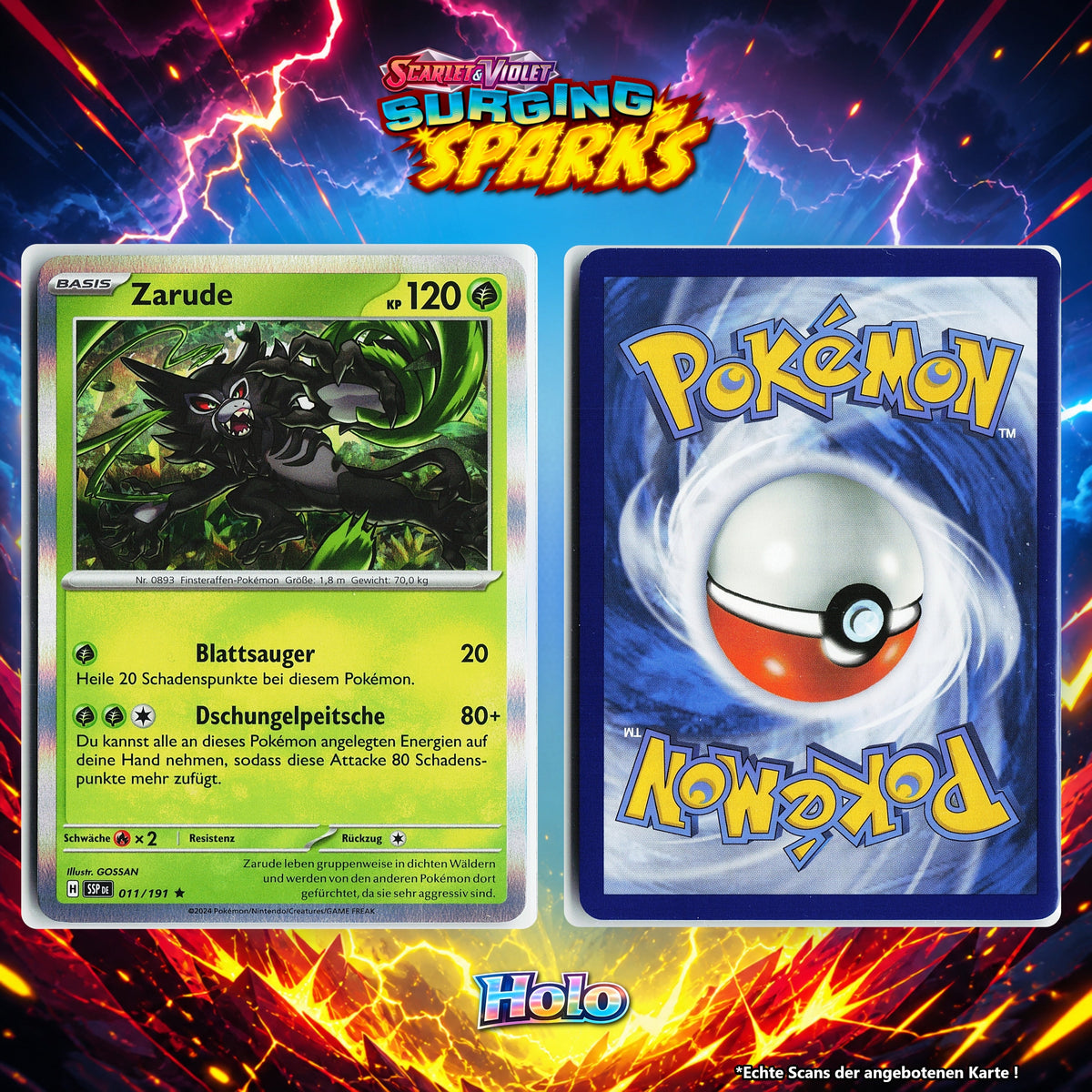 Zarude Holo SSP 11/191