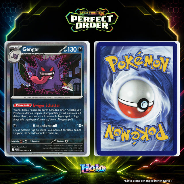 Gengar Holo POR 50/88