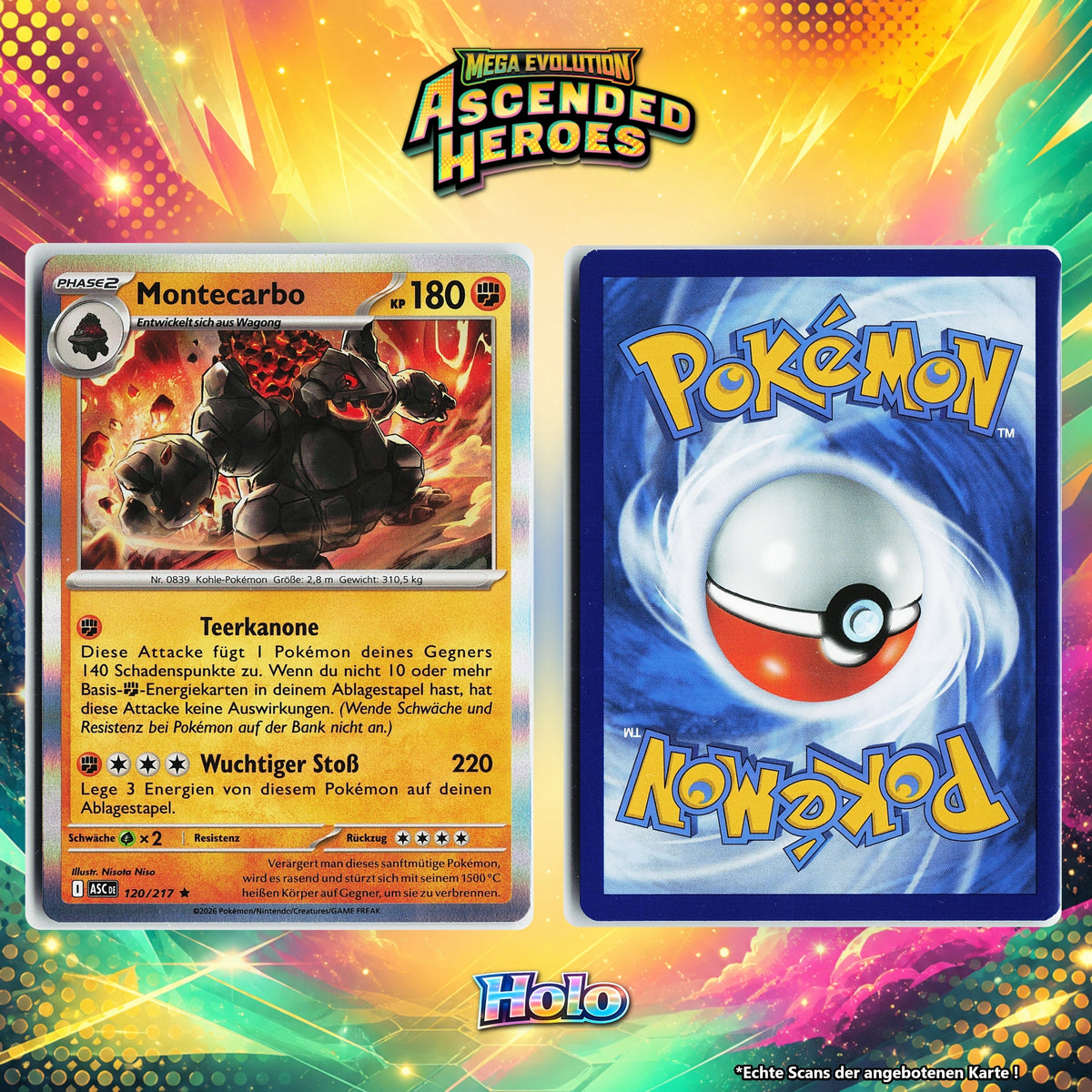 Montecarbo Holo ASC 120/217