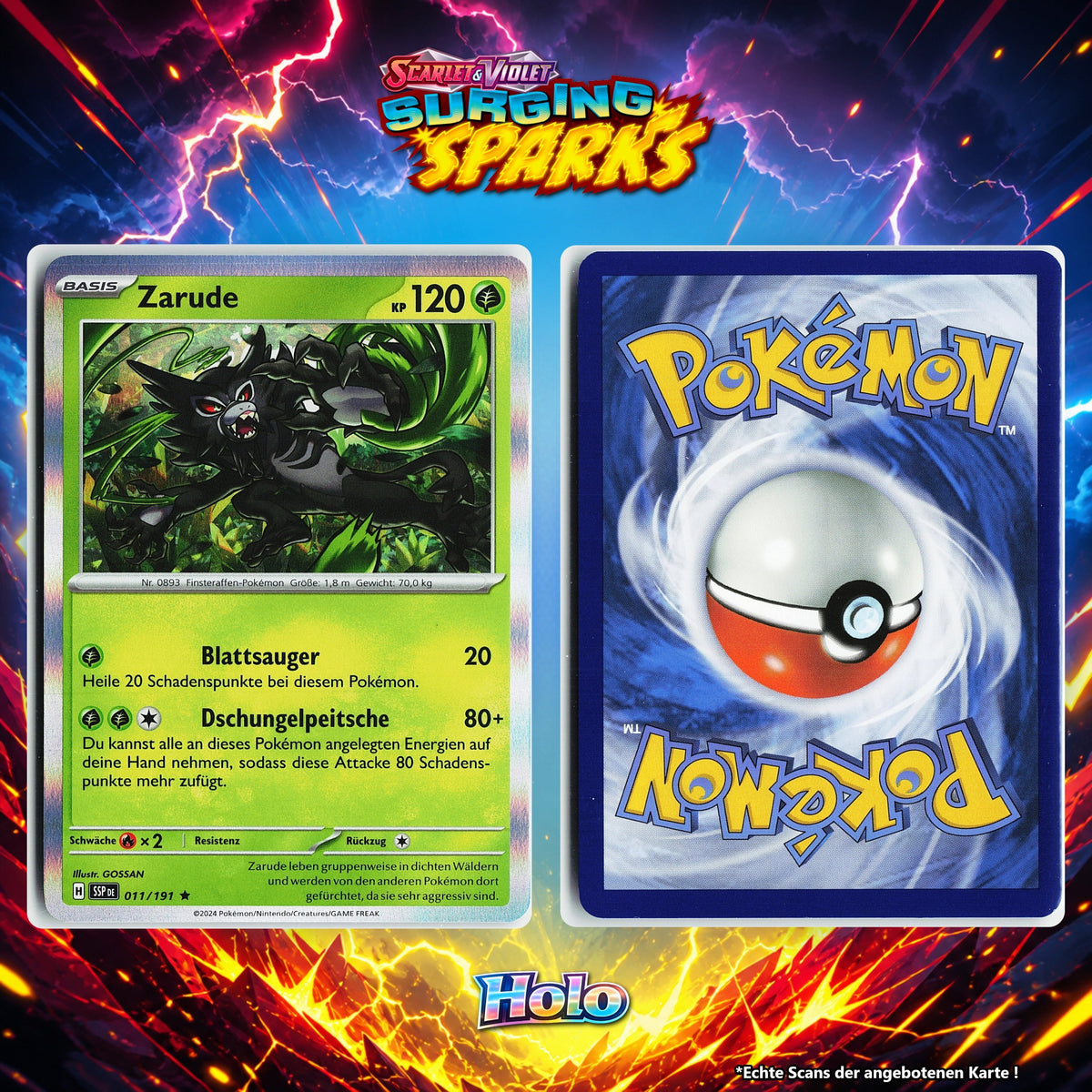 Zarude Holo SSP 11/191