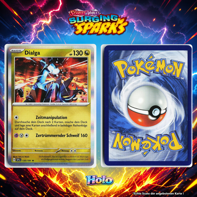 Dialga Holo SSP 135/191