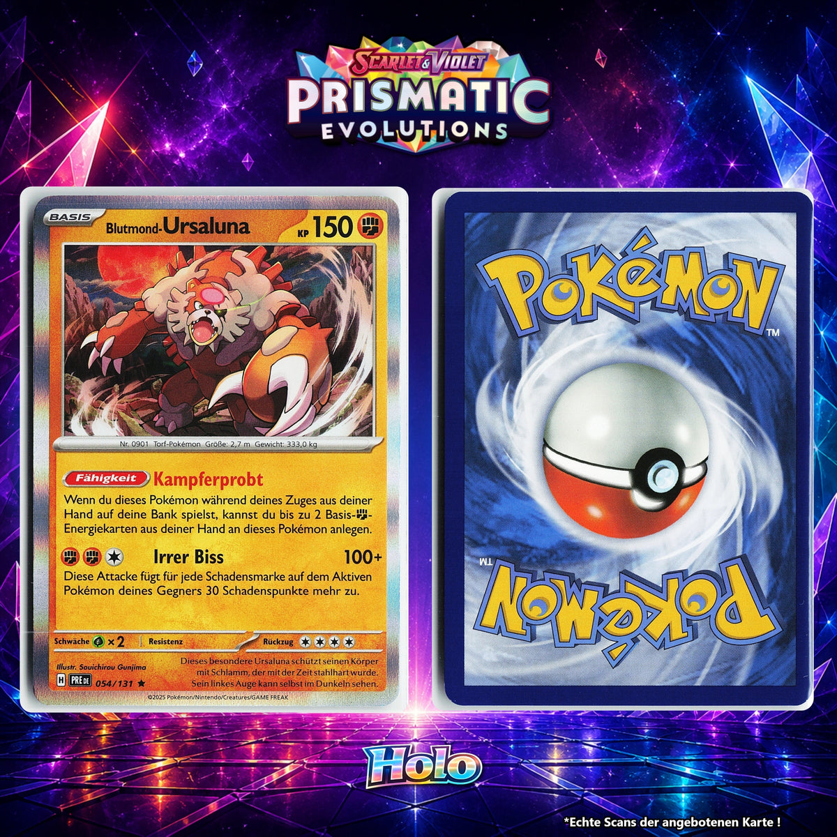 Blutmond Ursaluna Holo PRE 54/131