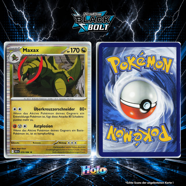 Maxax Holo BLK 70/86