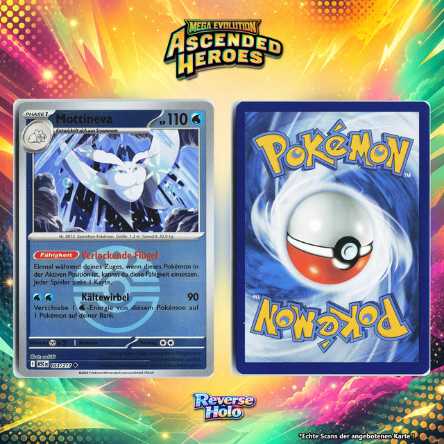 Mottineva Reverse Holo Pokeball ASC 53/217