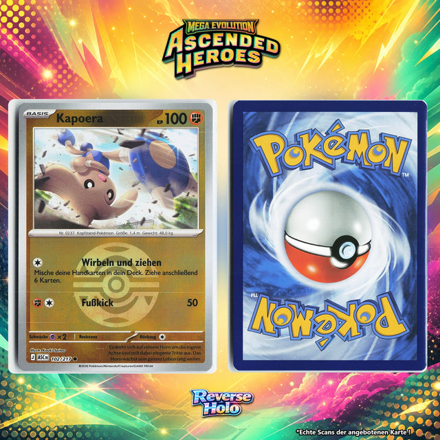 Kapoera Reverse Holo Pokeball ASC 102/217