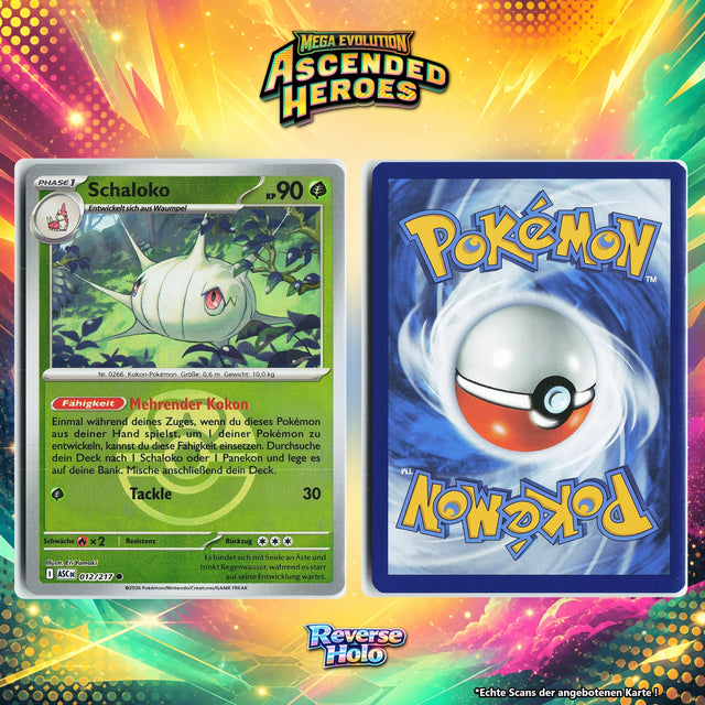 Schaloko Reverse Holo Pokeball ASC 12/217