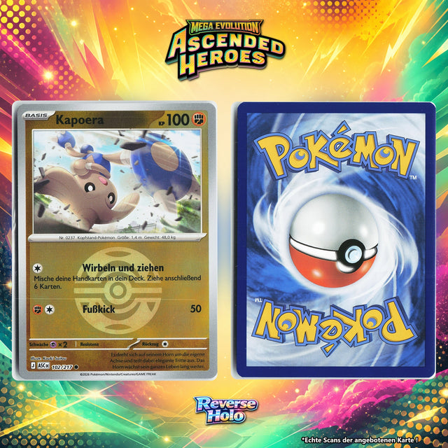 Kapoera Reverse Holo Pokeball ASC 102/217