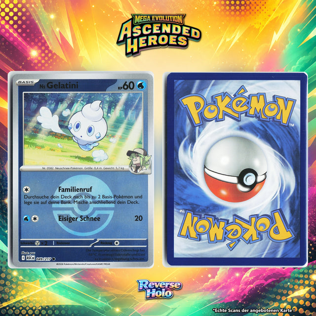 Ns Gelatini Reverse Holo Pokeball ASC 49/217