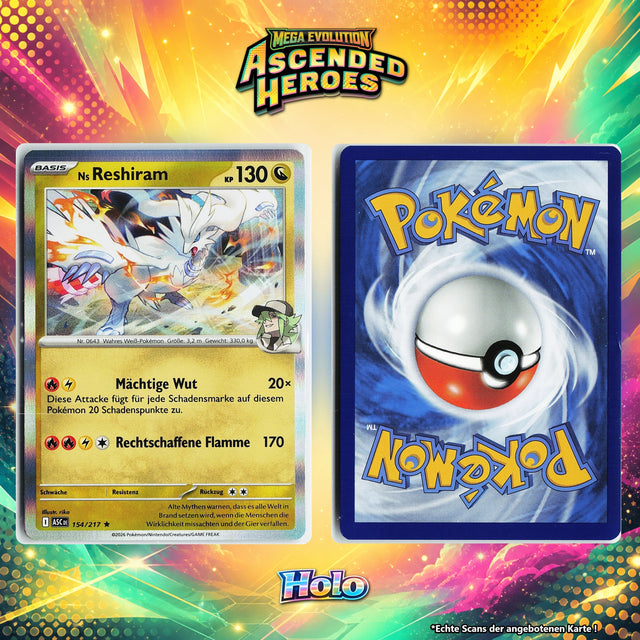 Ns Reshiram Holo ASC 154/217