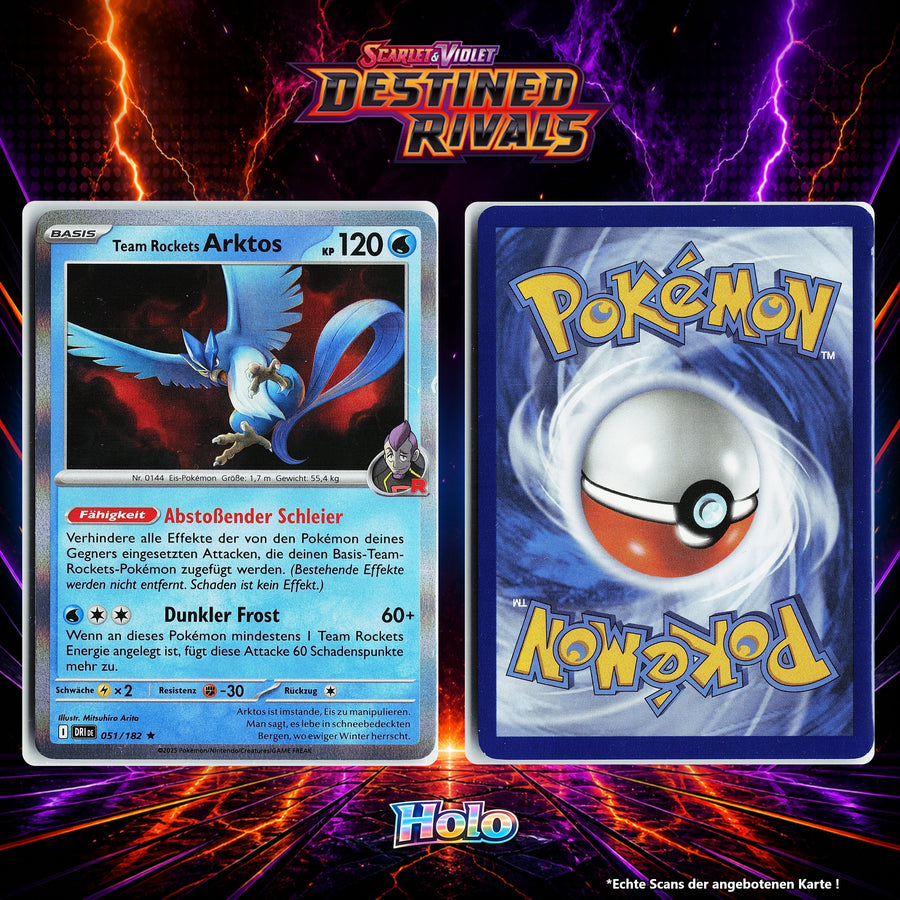 Team Rockets Arktos Holo DRI 51/182