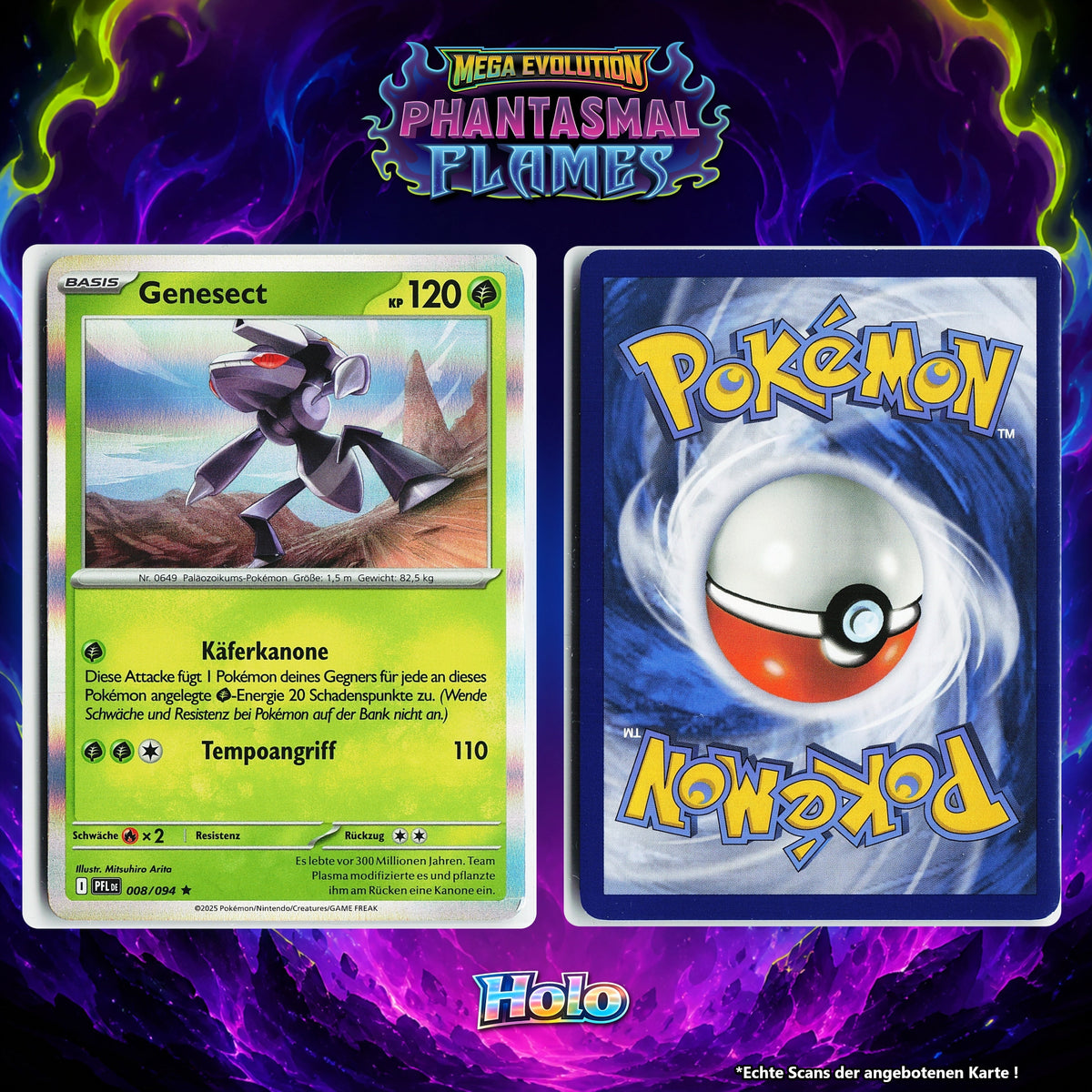 Genesect Holo PFL 8/94