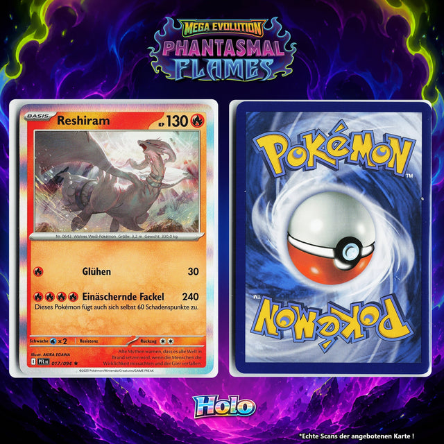 Reshiram Holo PFL 17/94