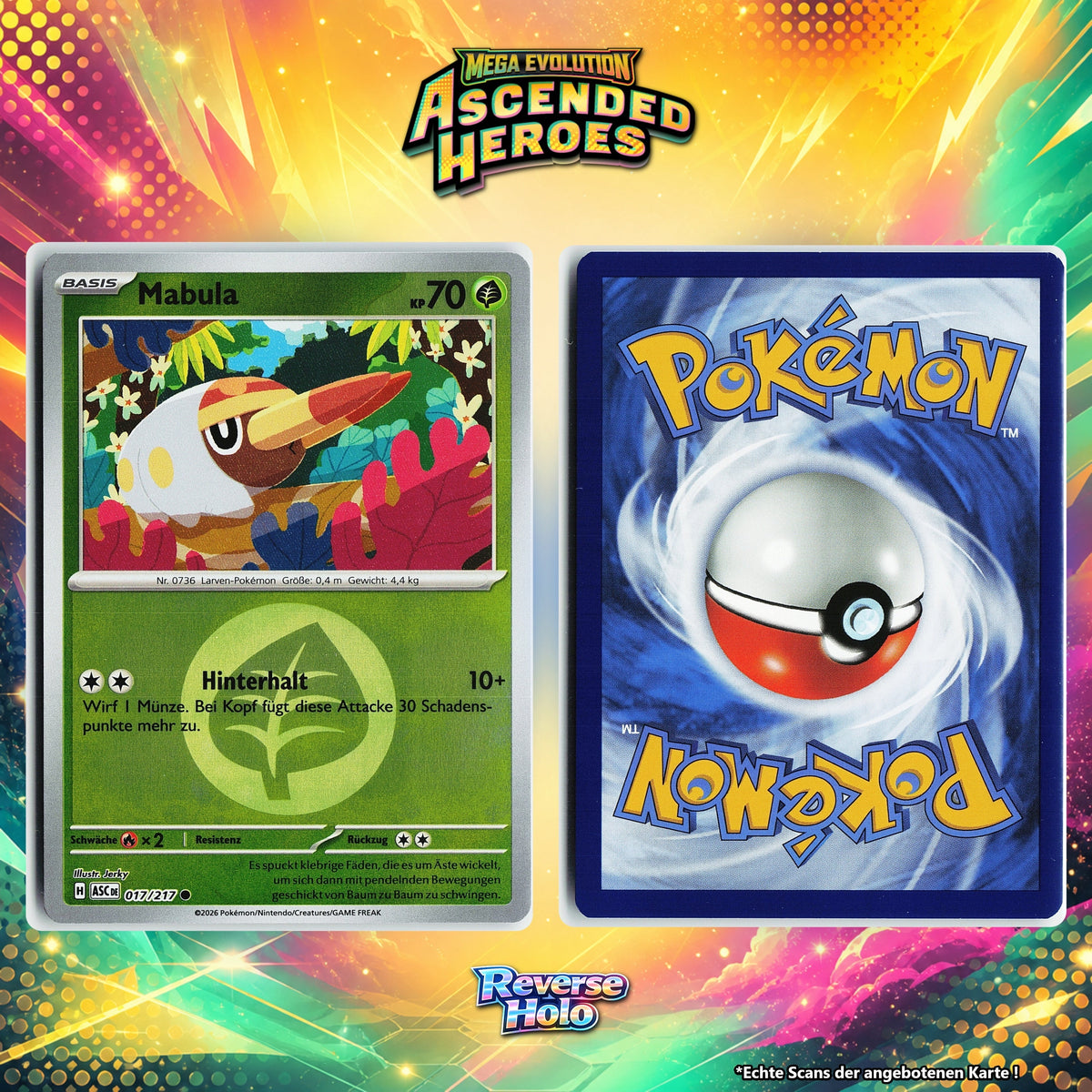 Mabula Reverse Holo Energy-Pattern ASC 17/217