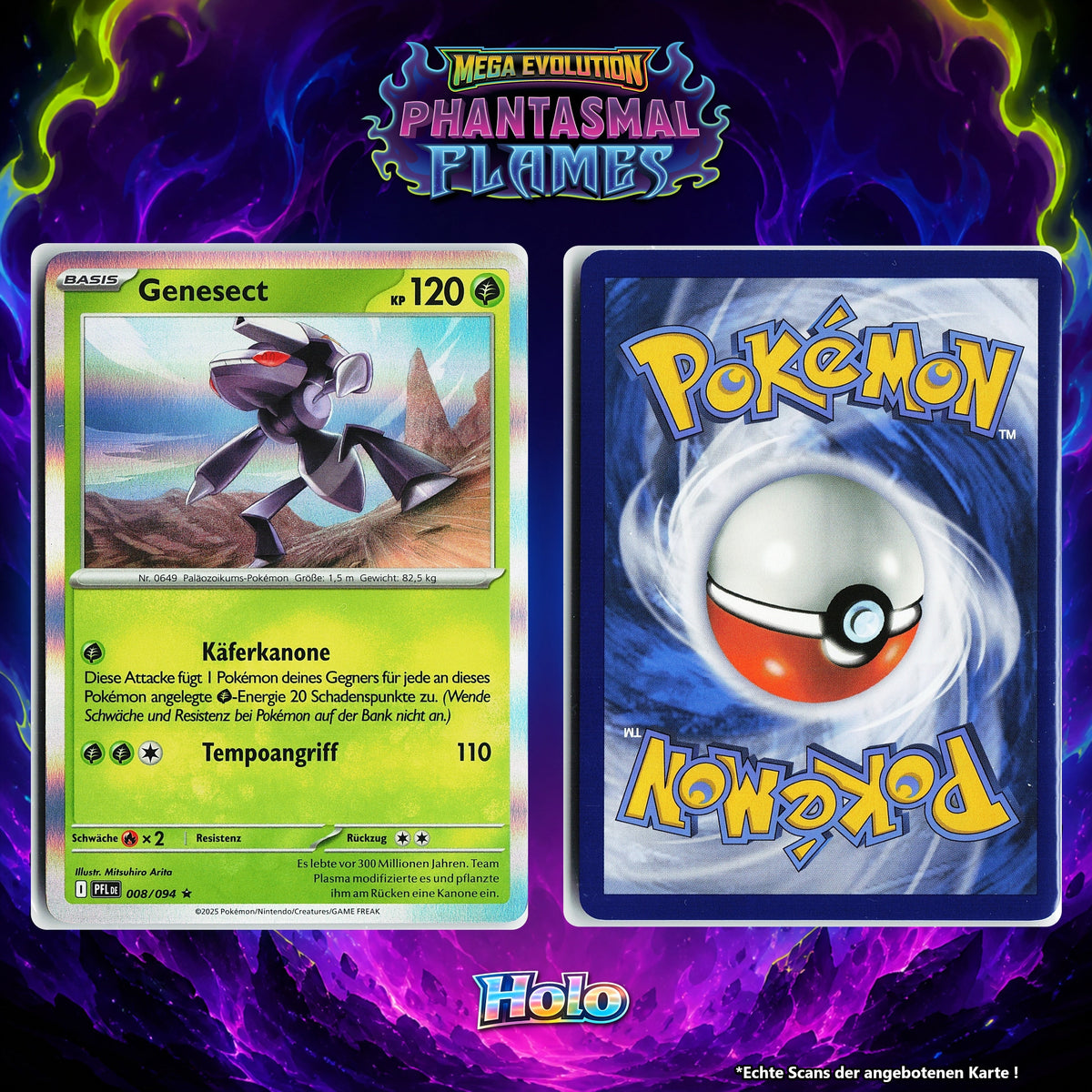 Genesect Holo PFL 8/94