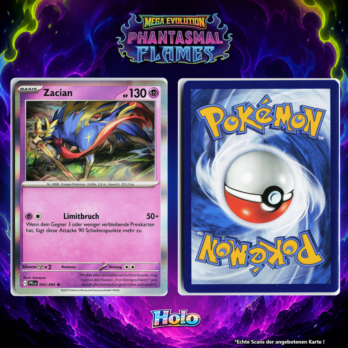 Zacian Holo PFL 45/94