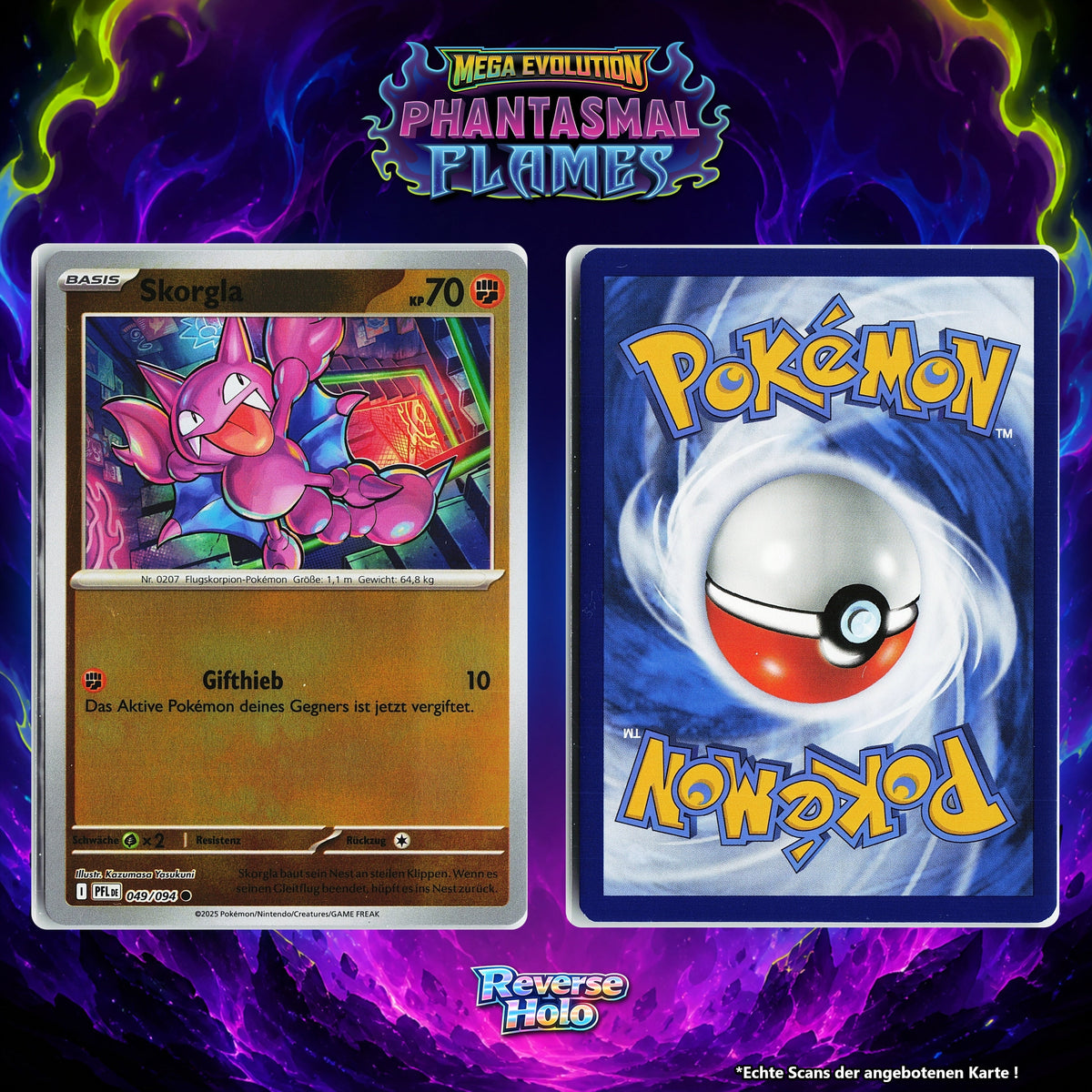 Skorgla Reverse Holo PFL 49/94