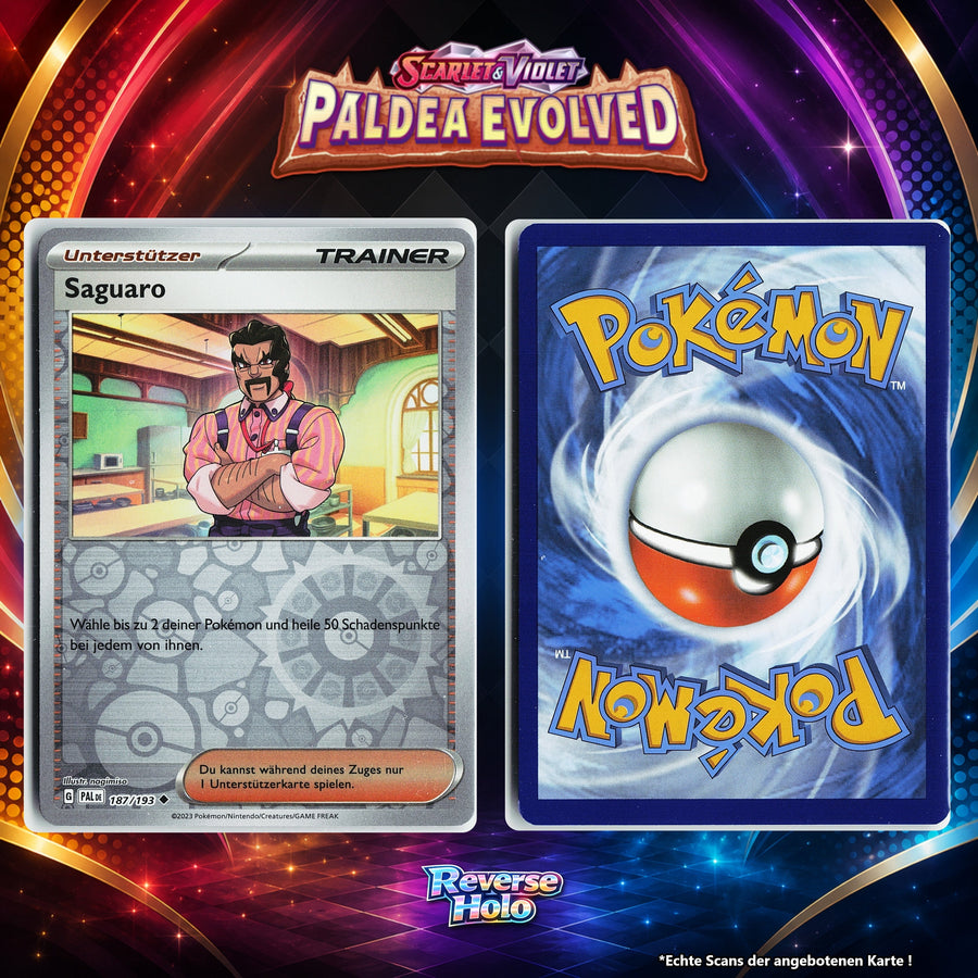 Saguaro Reverse Holo Energy-Pattern PAL 187/193