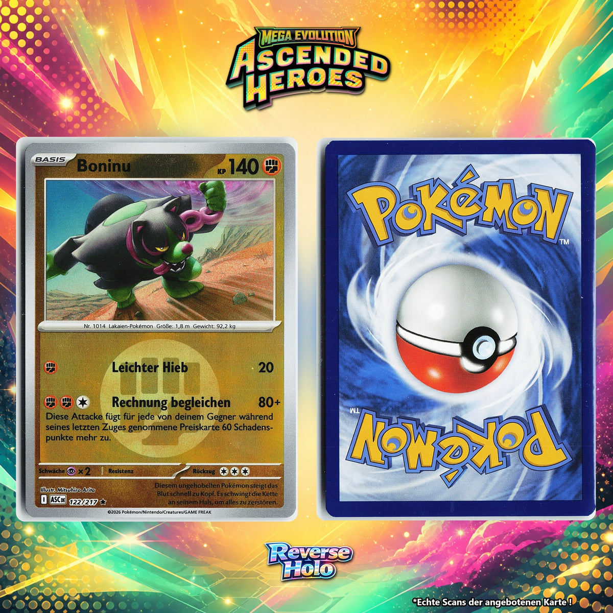 Boninu Reverse Holo Energy-Pattern ASC 122/217